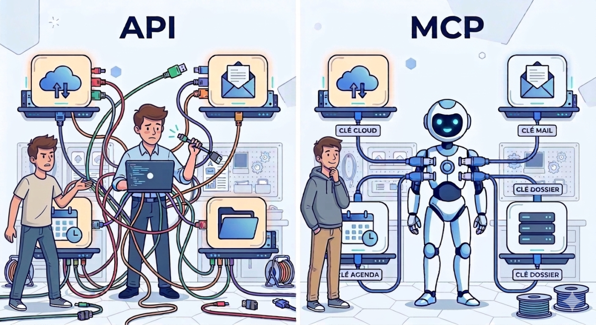 MCP : le protocole qui connecte les IA à vos applications