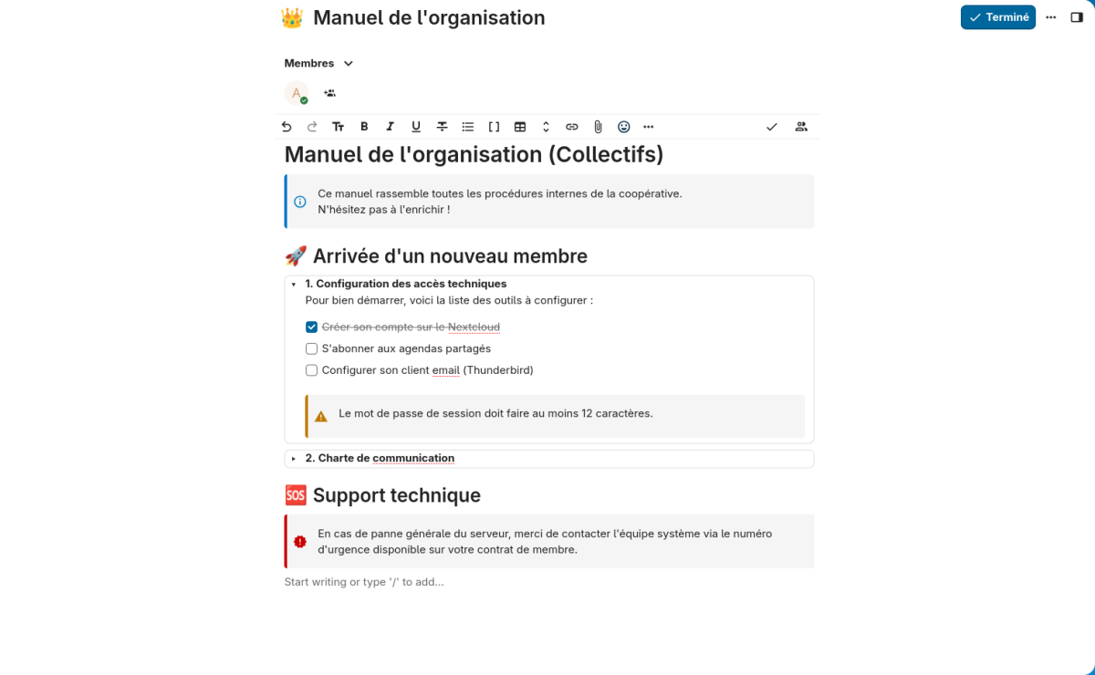 Mettre en valeur l'information en Markdown : bandeaux et blocs dépliants